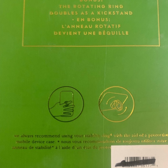 Kate Spade iPhone case and ring stand for iPhone XS and iPhone X - Picture 8 of 9